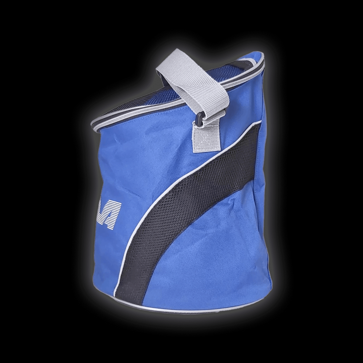 Ball Storage Bag in blue color, designed for organizing and carrying sports balls.
