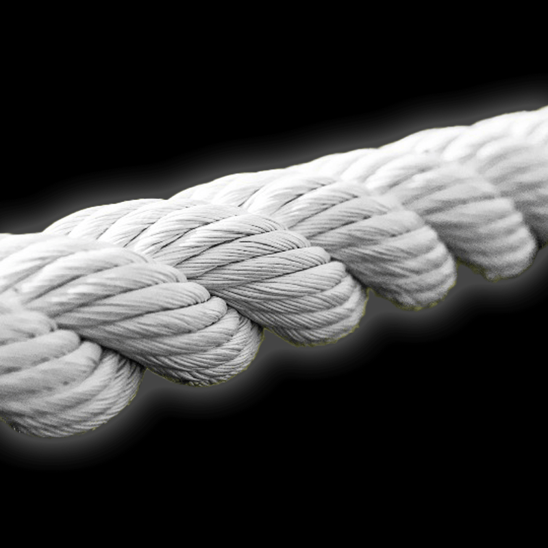 Boundary Rope close-up, showcasing the braided texture and durability ideal for cricket field boundaries.