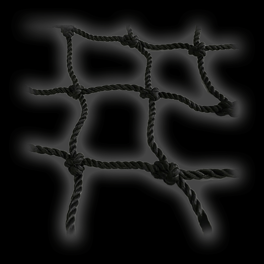 Mobile Cage 3.5mm Braided Net close-up view of the heavy-duty braided netting material.