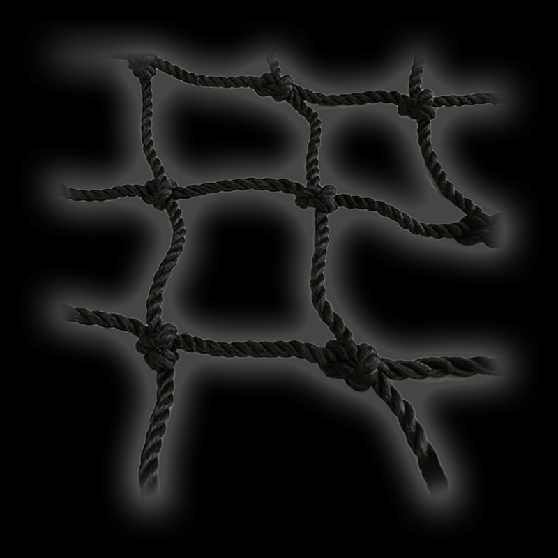 Mobile Cage 3.5mm Braided Net close-up view of the heavy-duty braided netting material.